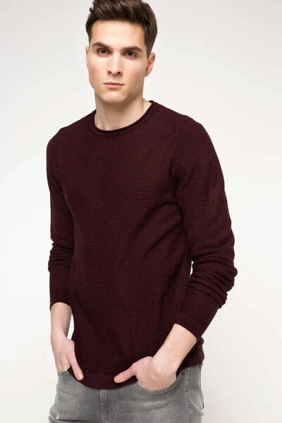 Свитер Defacto Basic Crewneck H3520AZ17WN