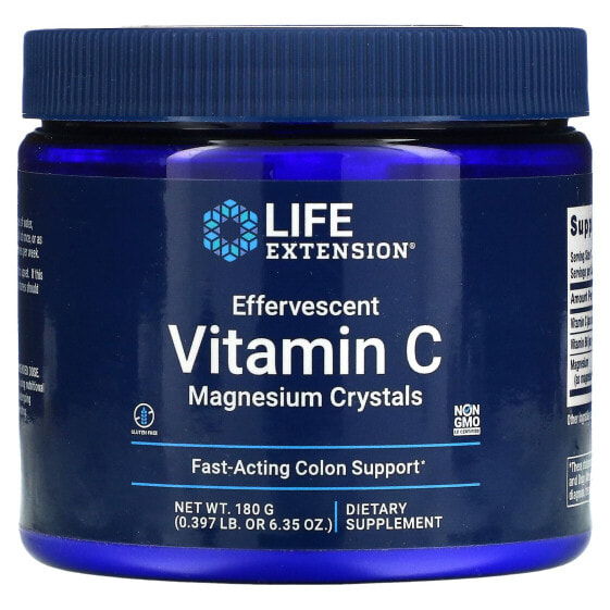 Витамин C с магнием Life Extension 180 г
