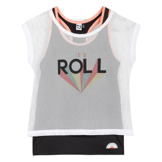 3POMMES Arty Miami sleeveless T-shirt