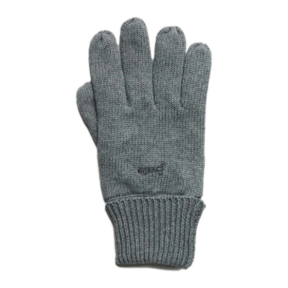 SUPERDRY Knitted Logo gloves