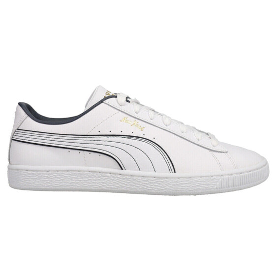 Puma Basket Classic Xxi Flagship Lace Up Womens White Sneakers Casual Shoes 387