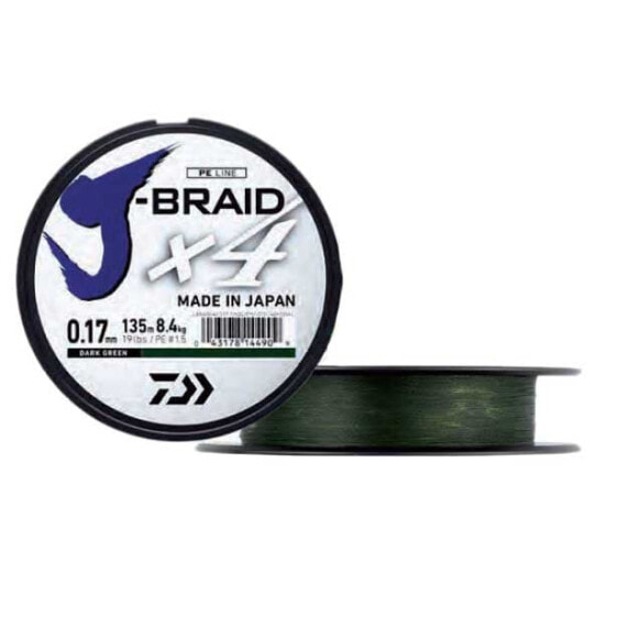 DAIWA J-Braid 4 braided line 135 m