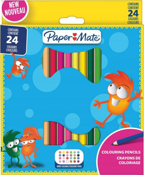 Paper Mate PAPER MATE Buntstifte Kids Colouring Bunt 24er M Blister