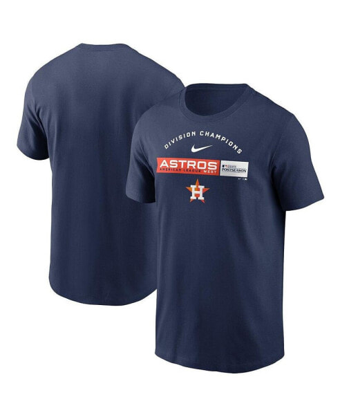 Men's Navy Houston Astros 2023 AL West Division Champions T-shirt