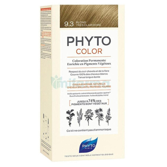 PHYTO Color 9.3 Rubio Dorado Muy Claro Hair Dyes