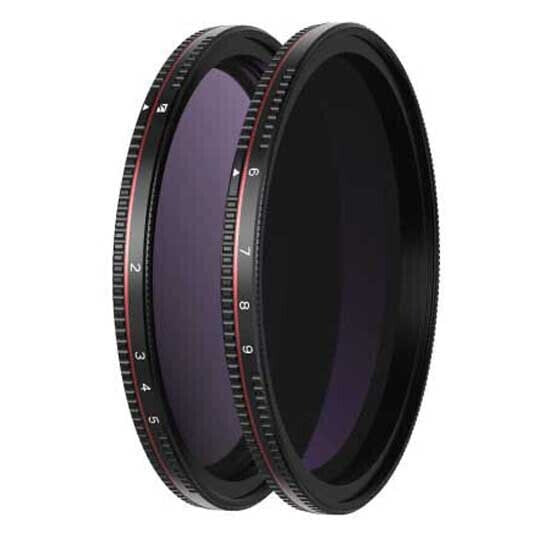 FREEWELL FW-82-ALD Hard Stop Variable ND Threaded 2-5 Stop 6-9 Stop All Day kit DSLR/DSLM Camera Filter