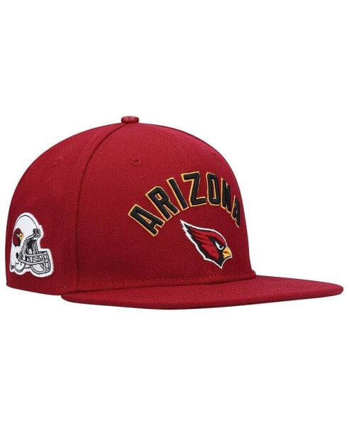 Men's Cardinal Arizona Cardinals Stacked Snapback Hat