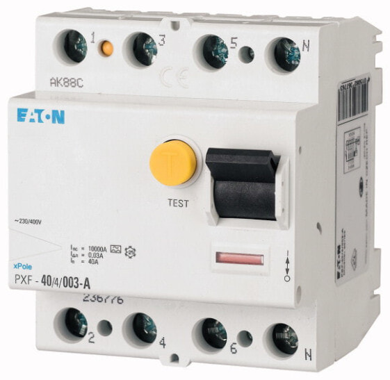 Eaton PXF-40/4/03-A - Residual-current device - 10000 A - IP20
