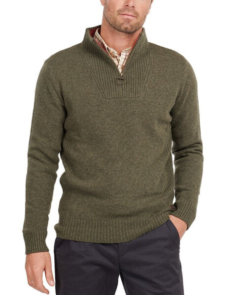 Men's Nelson Essential Wool Quarter Zip Sweater