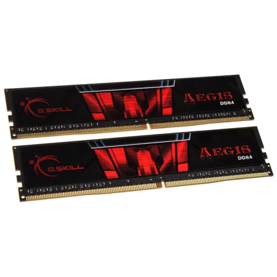 G.Skill AEGIS, DDR4-3000, CL16 - 32 GB Dual Kit, rot