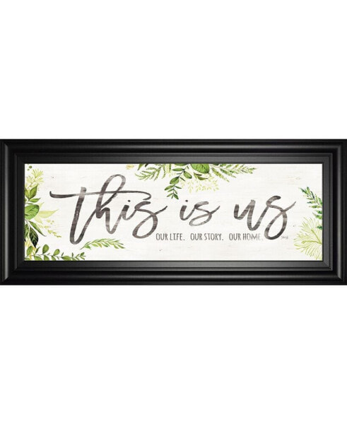 This is Us by Marla Rae Framed Print Wall Art, 18" x 42"