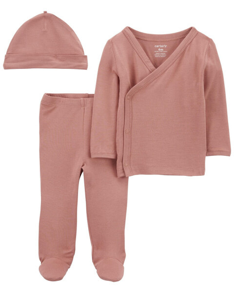 Baby 3-Piece PurelySoft Outfit NB