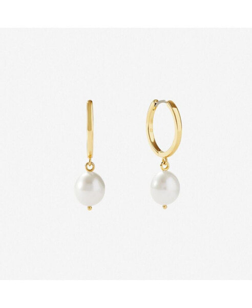 Pearl Hoops - Medium Frida