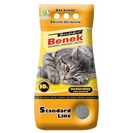 SUPER BENEK Standard Natural 10l Cat Litter