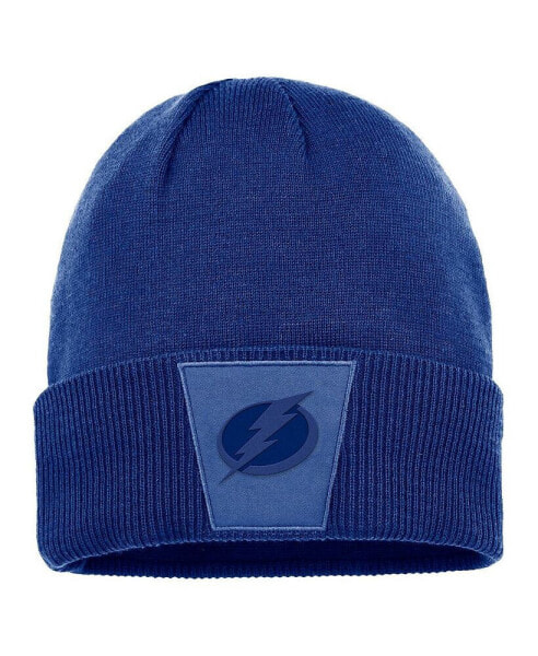 Men's Blue Tampa Bay Lightning Authentic Pro Road Cuffed Knit Hat