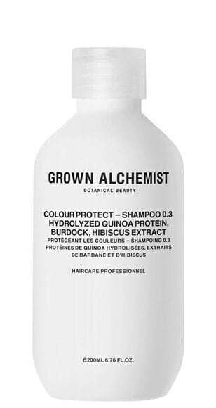 Shampoo for colored hair Hydrolyzed Quinoa Protein, Burdock, Hibiscus Extract (Colour Protect Shampoo)