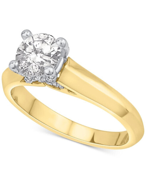 Diamond Solitaire Engagement Ring (1 ct. t.w.) in 14k Gold