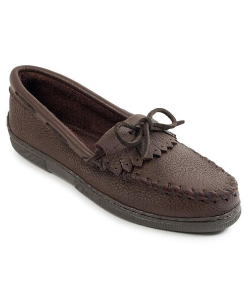 Women's Moosehide Kilty Moccasins