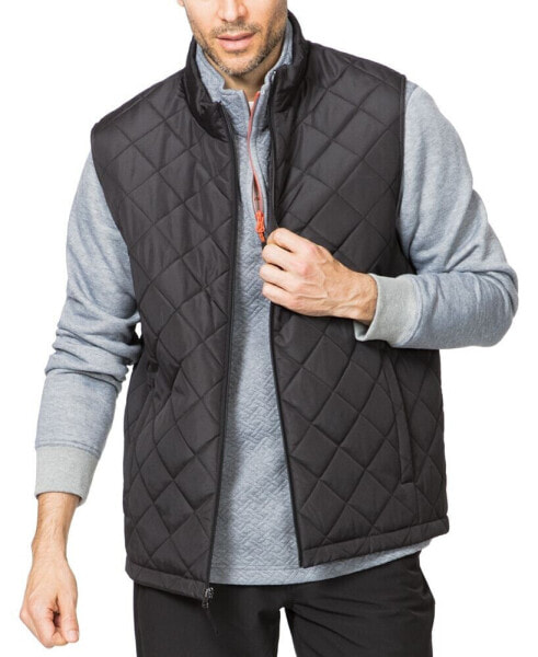 Men's Diamond Quilted Vest, Created for Macy's