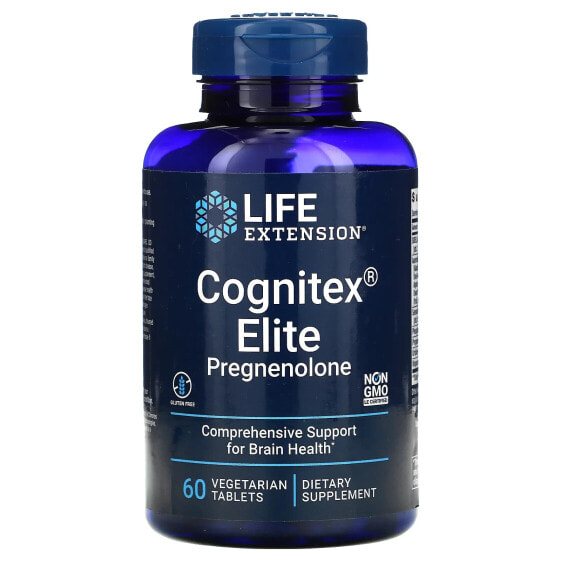 Cognitex Elite Pregnenolone, 60 Vegetarian Tablets