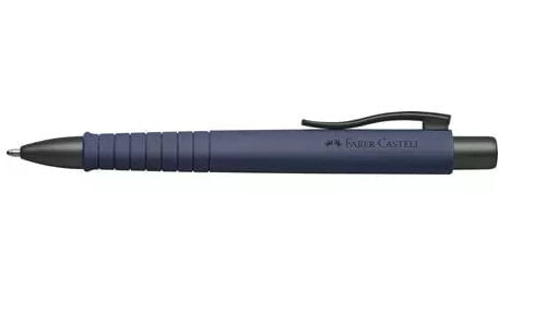 FABER-CASTELL 241189 - Navy - Blue - Clip-on retractable ballpoint pen - Extra Bold - 1 pc(s)