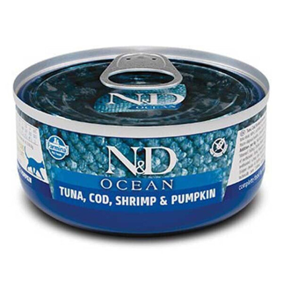 FARMINA Cat Ocean Tuna Cod Shrimp And Pumpkin 70g Wet Cat Food