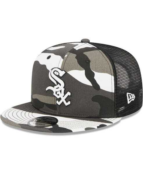 Бейсболка трекер New Era Men's Camo Chicago White Sox Urban Camo 9FIFTY Snapback Hat