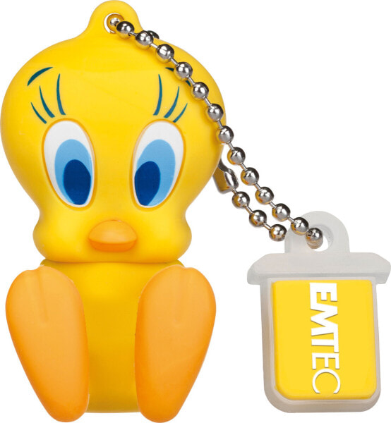 EMTEC 16GB LT Tweety - 16 GB - USB Type-A - 2.0 - 15 MB/s - Cap - Multicolor