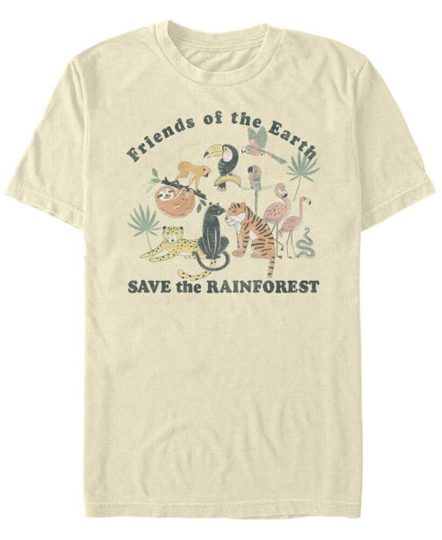 Men's Save The Rainforest Short Sleeve Crew T-shirt