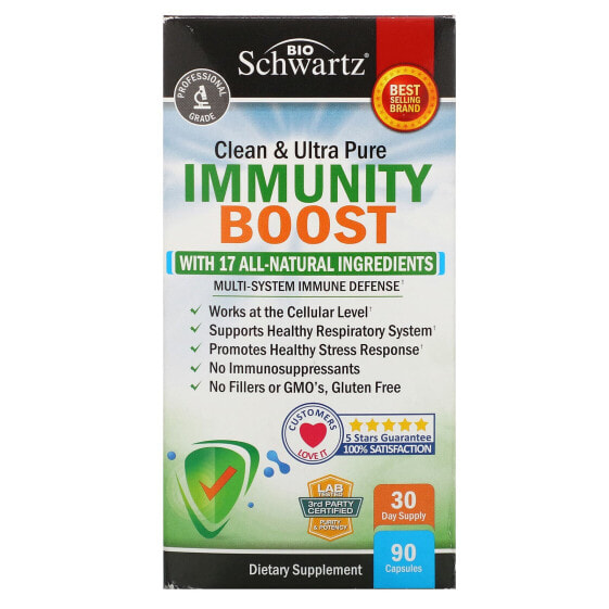 Clean & Ultra Pure Immunity Boost, 90 Capsules