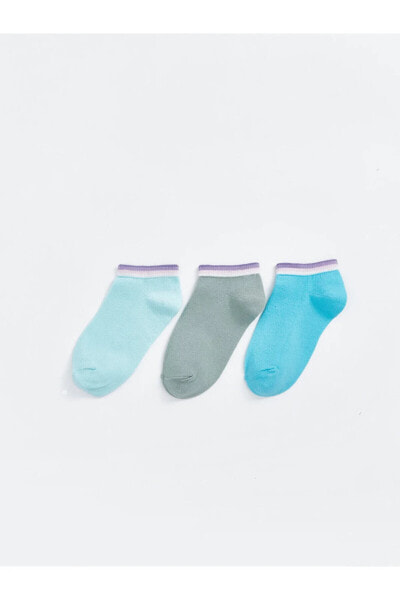 Basic Kız Çocuk Patik Çorap 3'lü