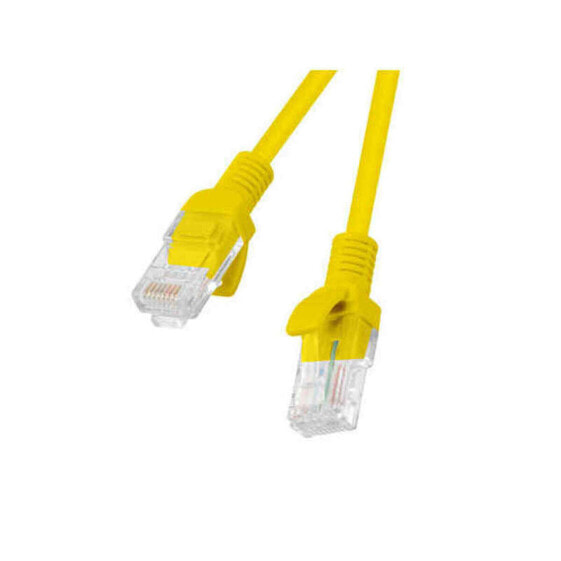 Жесткий сетевой кабель UTP кат. 6 Lanberg Жёлтый