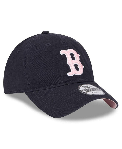 Men's Navy Boston Red Sox 2024 Mother's Day 9TWENTY Adjustable Hat