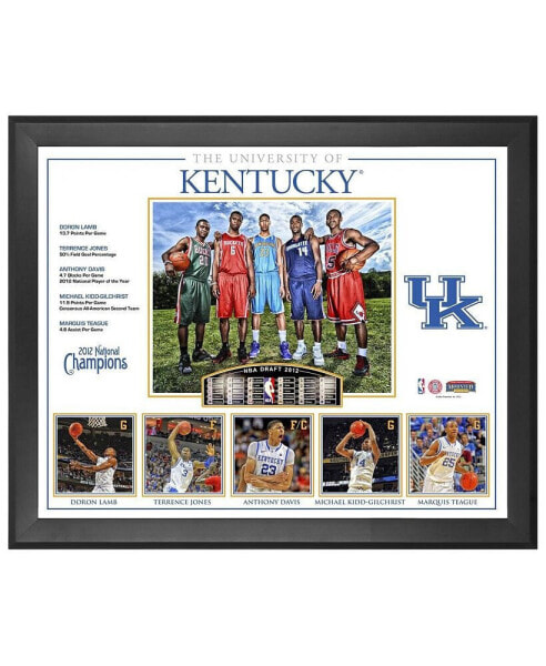 Kentucky Wildcats Framed 18" x 22" Big 5 2012 NBA Draft Class Collage