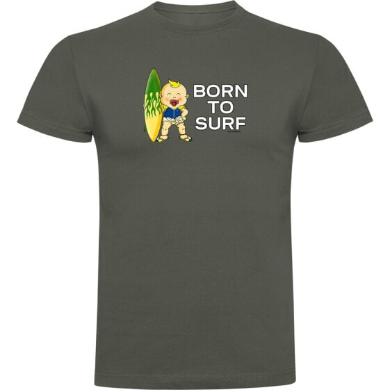 KRUSKIS Born To Surf short sleeve T-shirt