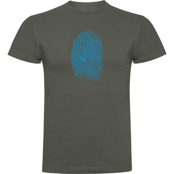 KRUSKIS SpearFisher Fingerprint short sleeve T-shirt