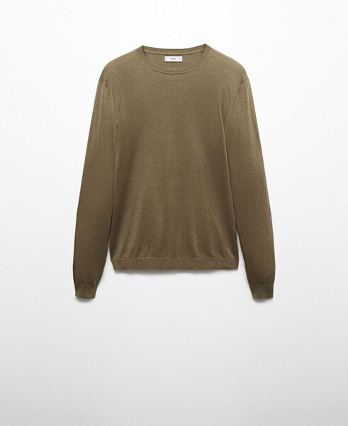 Men's Fine Mulberry Silk Sweater