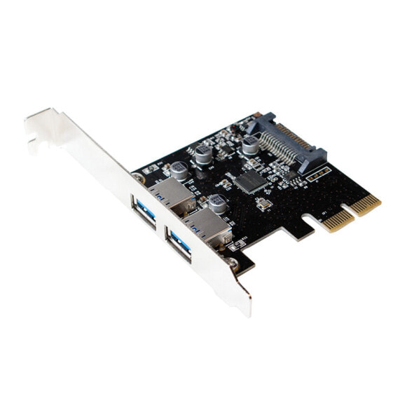 LogiLink PC0080 - PCIe - USB 3.2 Gen 1 (3.1 Gen 1) - 10 Gbit/s - 120 mm - 73 mm - 20 mm