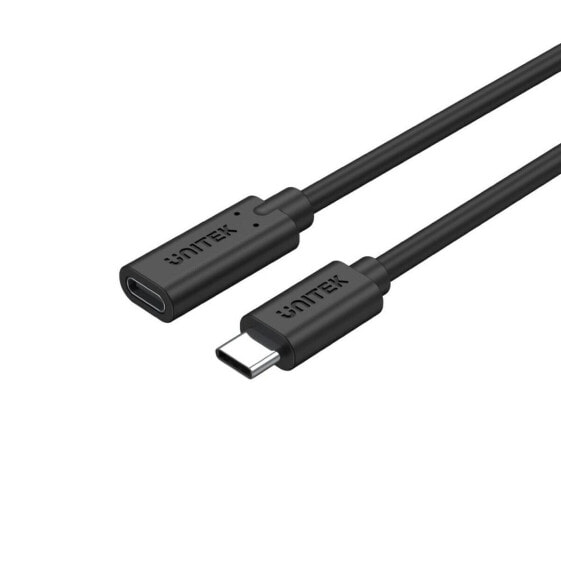 Cable USB C Unitek C14086BK Black 50 cm