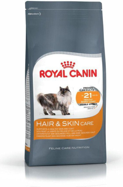 Royal Canin Hair&Skin Care karma sucha dla kotów dorosłych, lśniąca sierść i zdrowa skóra 0.4 kg