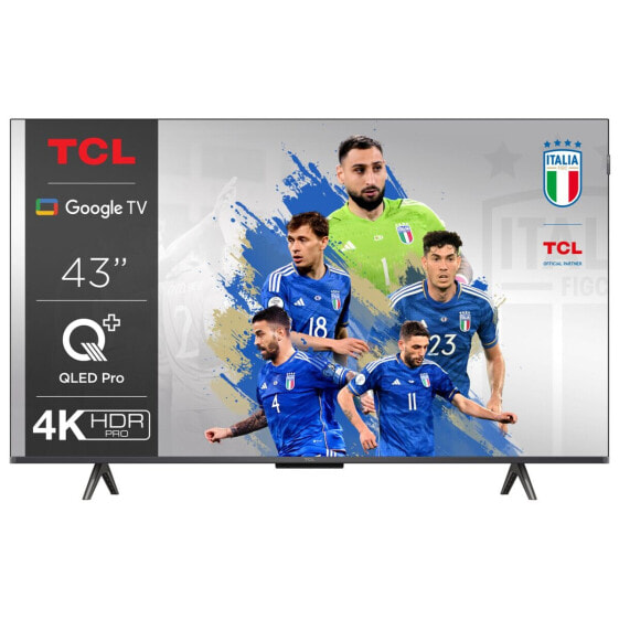 Смарт-ТВ TCL 43C655 4K Ultra HD 43" LED HDR D-LED QLED