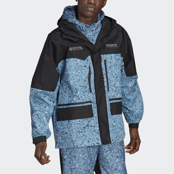 adidas men adidas Adventure Winter Allover Print GORE-TEX Jacket