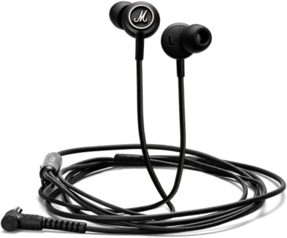 Marshall Major IV On Ear Bluetooth Headphones, Wireless Earbuds, Foldable, 80 Hours Battery Capacity - Brown & Emberton Portable Speaker, Water-Repellent, Black