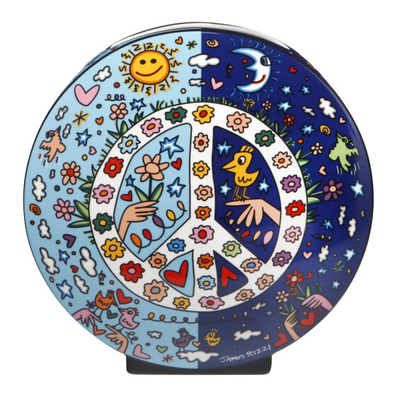 Vase James Rizzi Give Peace a Chance