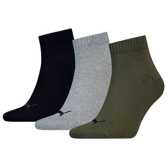 PUMA 271080001 Quarter short socks 3 pairs