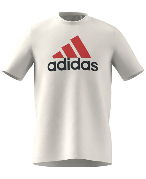 Men's Essentials Single Jersey Big Logo Short Sleeve Crewneck T-Shirt
