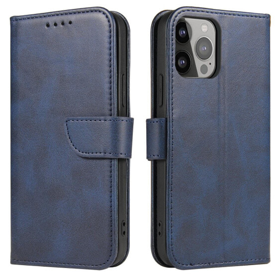 Чехол для Samsung S24 Plus с карманом Hurtel Magnet Case, синий