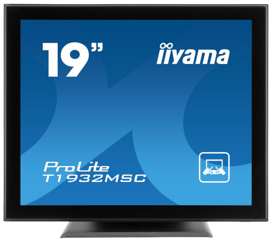 Iiyama ProLite T1932MSC-B1 - 48.3 cm (19") - 1280 x 1024 pixels - TN+Film - 5 ms - Black