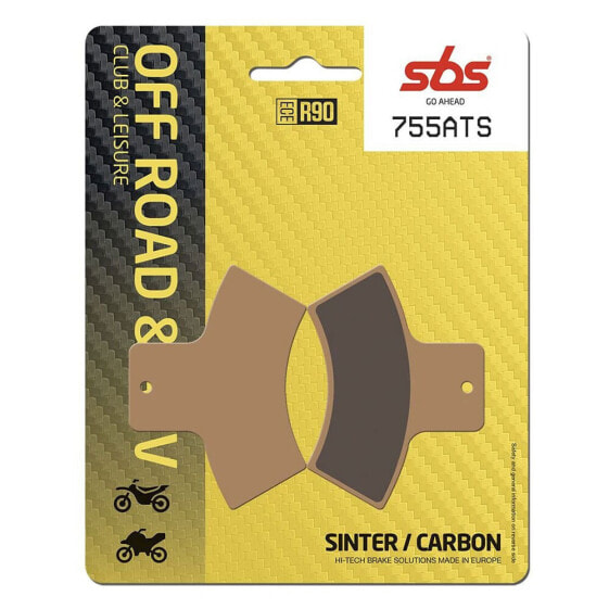 SBS Atv Hi-Tech 755ATS Carbon Sintered Brake Pads