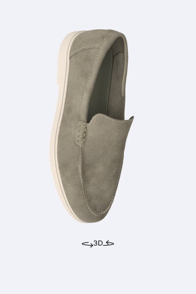 Casual leather loafers